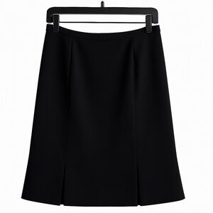 Amanda Smith 4P Pleated Lined Skirt – Side Zip, Office to Occasion, 25” Waist